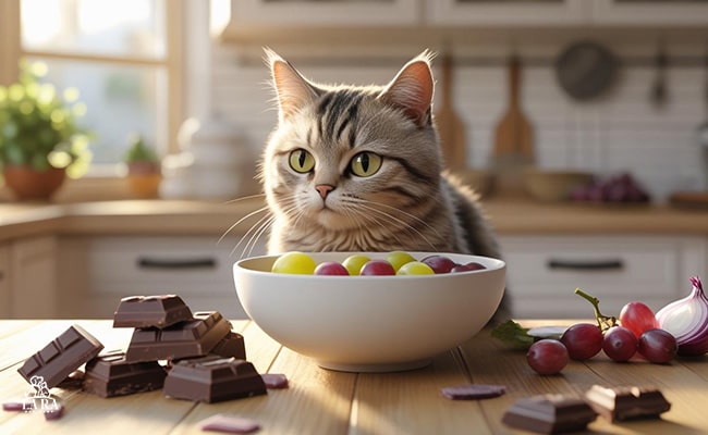 غذاهای ممنوعه برای گربه